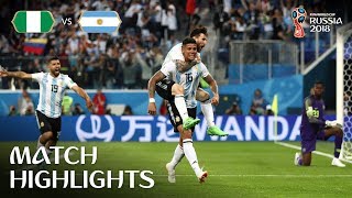 Nigeria v Argentina  2018 FIFA World Cup  Match Highlights [upl. by Keemahs]