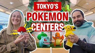 A Guide to ALL Pokemon Centers in Tokyo Japan [upl. by Ahselat]