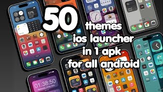 50 TEMA IOS UNTUK SEMUA ANDROID [upl. by Ahsauqal]