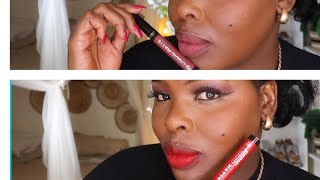 TESTING NEW MAKEUP YARDLEY COLOR STAY LIP VYNL [upl. by Siraj]