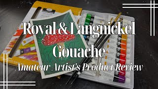 Royal amp Langnickel Essential Gouache Review [upl. by Eeniffar265]