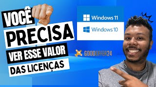 COMO ATIVAR WINDOWS 10 E WINDOWS 11 COM LICENÇA ORIGINAL MAIS BARATA DO MERCADO [upl. by Eelarac]