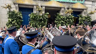 Flora Day 2024 Helston Town Band [upl. by Myrta]