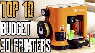 Best Budget 3D Printer 2019  Top 10 Affordable 3D Printers [upl. by Enohs718]