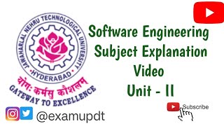 Software Engineering Full Subject Explanation Video  UNIT  II  Computer Science Engineering [upl. by Ahseia]