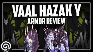 VAAL HAZAK GAMMA  Armor Set Review  Monster Hunter World [upl. by Pascoe]