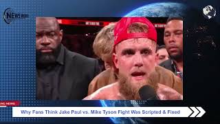 Jake Paul vs Mike Tyson FIGHT HIGHLIGHTS 🥊  ESPN Ringside [upl. by Htebaile]