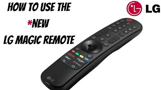 How To Use New LG Magic Remote [upl. by Sabanrab]