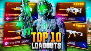 TOP 10 BEST META BROKEN Loadouts in Warzone 3 Season 2 [upl. by Floria]