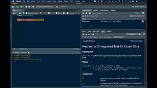 Performing a Chi Square contingency table test using R [upl. by Ailic]