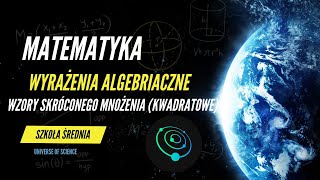 MATEMATYKA Wzory skróconego mnożenia Kwadratowe [upl. by Ledeen]