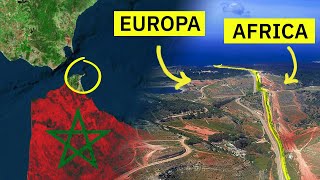 Questo è il confine più fortificato dEuropa e si trova in Africa Ceuta e Melilla [upl. by Westfall]