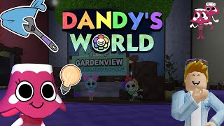 Roblox  Dandys World gameplay with Brightney Play with randoms 🤠 [upl. by Yclehc358]