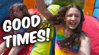 Water Slides amp Sunshine  Summer Holidays Family Vlog [upl. by Enamrej]