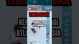 Timer rusak bikin rugi atlet indonesia [upl. by Monro]