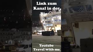 Anfahrt vom Po zur Fähre Genua YT Teaser wohnmobil automobile kastenwagen fähre [upl. by Edieh]