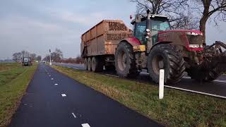 Bieten rooien met de Vervaet Beeteater 925 Kamperstraatweg 11 jan 2018 [upl. by Tade]