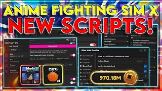 🌟UPDATE 4 Anime Fighting Simulator X Script Hack  FAST AUTO FARM Yen  Power  PASTEBIN 2023 [upl. by Aihsened139]