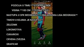 VUKASIN MLADENOVIC  HIGHLIGHTS 2023 OFK BEOGRAD [upl. by Arodaeht]