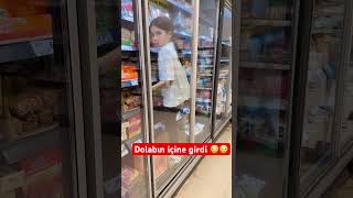 Dolabın içinde ne işi var acaba🫢🫢🫢 keşfet shorst cocuk marketing [upl. by Anirehtak]