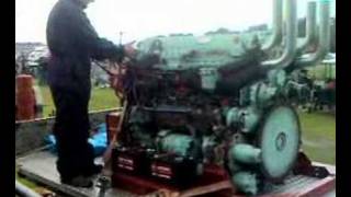 leyland l60 6 cylinder 12 piston engine monster [upl. by Diarmit]