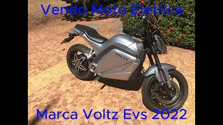 Moto Elétrica EVS  com 1 Bateria  2022 [upl. by Uria]