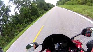 2014 GSXR 750 0100MPH [upl. by Thomajan648]