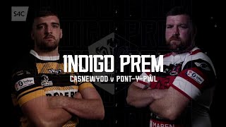 LIVE RUGBY Newport v Pontypool  Indigo Prem  S4C [upl. by Nnyleitak]