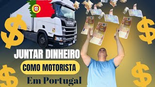 LIBERDADE FINANCEIRA SENDO MOTORISTA EM PORTUGAL [upl. by Magdala]