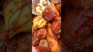 Garlic Pork Roast 🔥Spicy Recipe  Full Tasty 😋 [upl. by Ledarf]