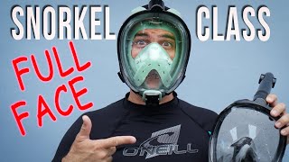 Learn to use Full Face Snorkel Mask safely [upl. by Hasan]