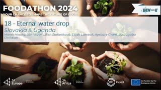 Foodathon 2024  18  eternis water drop  Slovakia amp Uganda [upl. by Tollmann]