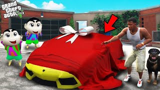 Shinchan Pinchan amp Franklin Taking Delivery Of Their New Supercar in GTA 5 GTA 5 mods [upl. by Lou]