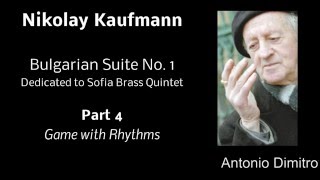 Sofia Brass play  Nikolay Kaufman quotGame with Rhythmsquot [upl. by Sinned443]