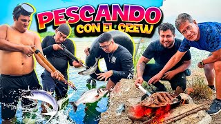 🔥UN DIA PESCANDO CON EL CREW HICIMOS MOJARRAS FRITAS🔥 [upl. by Efrem917]