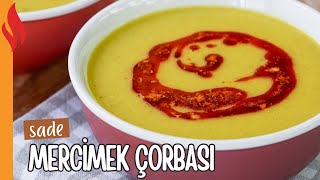 Sade Mercimek Çorbası Tarifi  Nasıl Yapılır [upl. by Enohpesrep]