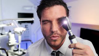 ASMR Dark Room OPTICAL EXAM Eye Doctor Roleplay [upl. by Barnabe]