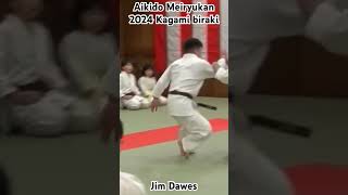 Aikido Meiryukan 2024 Kagami biraki demonstration Jim Dawes aikido 合気道 martialarts [upl. by Rex912]