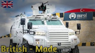 Nurol Makina UK introducting First BritishMade Ejder Yalcin 4x4 Tactical Wheeled Armoured Vehicle [upl. by Weld]