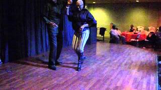 2nd Saturday 2 8 2014 Legend Leroy Dowell dance with Bea Bea Houston 2 Step [upl. by Gayn]