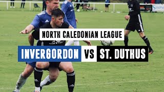 Invergordon 1  1 St Duthus  Highlights  North Caledonian League  2 October 2021 [upl. by Ardnuasac]