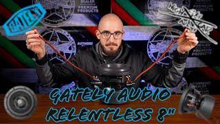 Gately Audio Relentless 8quot Subwoofer [upl. by Adnaral]