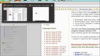 Vistalizator Смена языка в Windows 7 и Vista [upl. by Colleen]