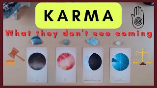 Whats their karma that they dont even see coming 😨 PICK A CARD tarot [upl. by Tobye]