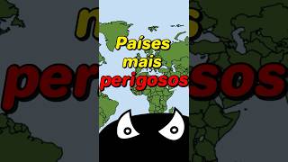 Os 10 países mais violentos geografia paises fatos [upl. by Auberta]