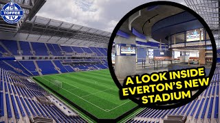 A Look Inside Evertons New Stadium [upl. by Reerg]