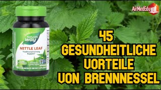 45 gesundheitliche Vorteile von Brennnessel [upl. by Nospmis]