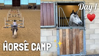 the BEST horse camp  DAY 1 VLOG  travelling packing amp hacking✨ [upl. by Emmeline]