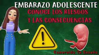 🛑Riesgos y Consecuencias del Embarazo Adolescente👶 [upl. by Etnuahc]