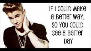 Justin Bieber  I Would Lyrics [upl. by Aihceyt280]